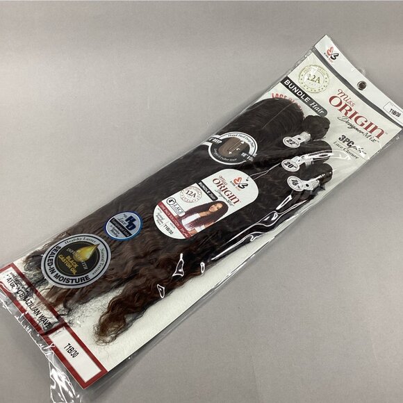 Bobbi Boss Other - Brazilian Wave #TT1B/30 Black Brown 18” 22” All-in-One Synthetic Hair Extensions